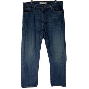 Levi’s Jeans Men’s Blue Denim 505 Regular Fit Straight Leg Jeans 40x32
